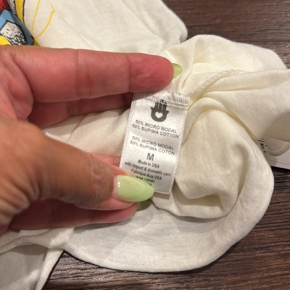 Spiritual Gánster NWT Indian Hamsa Top, Super Soft. - Picture 12 of 12